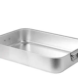 TEGLIA/ROSTICCERA RETTANGOLARE PURALUMINIUM ALBERGO