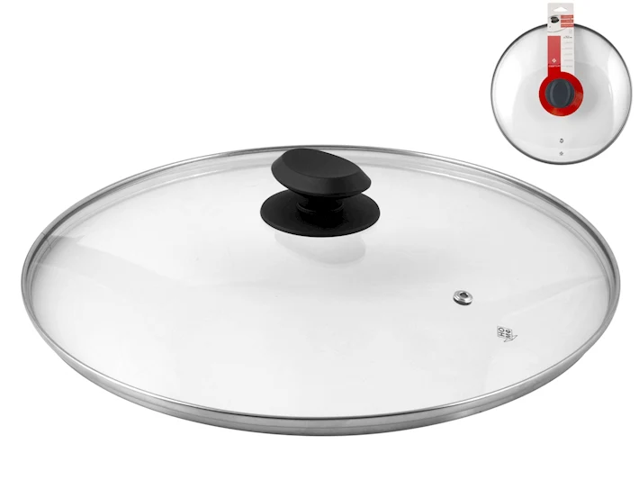 COPERCHIO IN VETRO DIAMETRO 32 CM - immagine 2