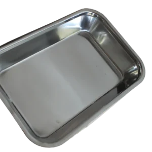 TEGLIA ACCIAIO INOX RETTANGOLARE