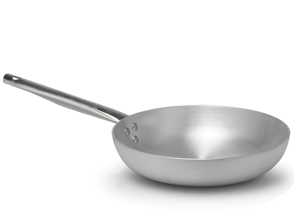 PADELLA PURALUMINIUM 99% ALLUMINIO PURO 1 MANICO (Ø34/36cm) - immagine 2