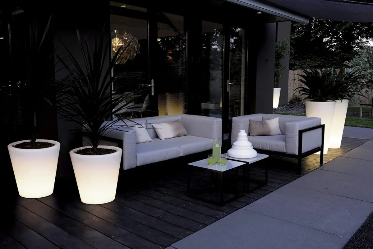 VASO LUMINOSO PURE STRAIGHT LED LIGHT (Ø45cm/50cm) - immagine 8