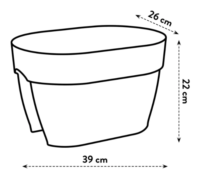 VASO VIBIA CAMPANA FLOWER BRIDGE 40 ( ANTRACITE/SILKY WHITE) - immagine 4